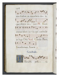 Graduale romanum, exécuté par P. Louis Blouin: Lámina giclée por J.B. de Bray