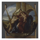 Sainte Famille Reproduction procédé giclée par Nicolas Poussin
