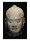 Tête de Jayavarman VII Giclee Print