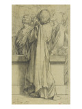 Groupe d'apôtres reproduction procédé giclée par Jules Elie Delaunay