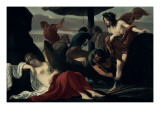 La rencontre de Bacchus et d'Ariane Reproduction procédé giclée par Louis Le Nain