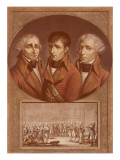 Barthélémy, président du Sénat présente au 1er consul l'acte constitutif qu Giclee Print