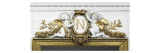 Bedroom of the King of Rome: Angels Holding a Crown Giclee Print