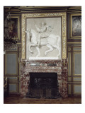 Bas-relief d'Henri IV à cheval de la Belle Cheminée Giclee Print by Mathieu Jacquet