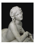 Bacchante au repos dite aussi Dircé Giclee-trykk av Lorenzo Bartolini