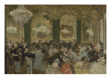 Le Bal Lámina giclée por Edgar Degas