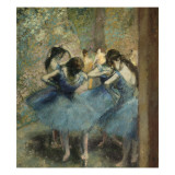 Danseuses bleues Lámina giclée por Edgar Degas Danseuses bleues Lámina giclée por Edgar Degas