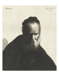 Têtes de vieillards et à caractères Giclée-Druck von Jan van Vliet