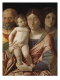 Sainte famille avec une sainte reproduction procédé giclée par Andrea Mantegna