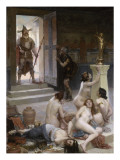 Brennus et sa part de butin Giclee Print by Paul Joseph Jamin