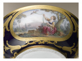 Ecuelle et son plateau Giclee-trykk av François Boucher Ecuelle et son plateau Giclee-trykk av François Boucher