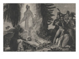 Son ombre les épouvantes Lámina giclée Son ombre les épouvantes Lámina giclée