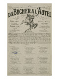 Histoire de la bienheureuse Jeanne d'Arc. Du bûcher à l'autel. Lámina giclée