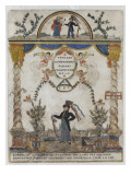 Bordelais le cadet de saint Joseph, dit l'ami des sciences, compagnon charpentier reproduction procédé giclée