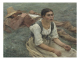 Høy Giclee-trykk av Jules Bastien-Lepage Høy Giclee-trykk av Jules Bastien-Lepage