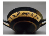 Band Cup Attic Black-Figure Said Cutting Fieldwork Giclee Print