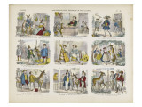Imagerie nouvelle. Histoire d'un âne célèbre Lámina giclée Imagerie nouvelle. Histoire d'un âne célèbre Lámina giclée