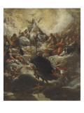 Apothéose de Saint-Thomas d'Aquin Giclee Print by Gioacchino Assereto
