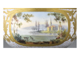 Ecuelle et son plateau Lámina giclée