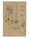 Burning with the Cezanne Doctor Gachet, or 'The Bite' Reproduction procédé giclée par Paul Cézanne