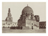 Le Caire, fontaine et mosquée de Touloum Giclee-trykk av Henri Béchard Le Caire, fontaine et mosquée de Touloum Giclee-trykk av Henri Béchard