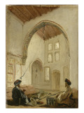 Maison de Nicolas Sekazan à Damas Lámina giclée por Adrien Dauzats Maison de Nicolas Sekazan à Damas Lámina giclée por Adrien Dauzats