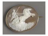 Broche-camée représentant 