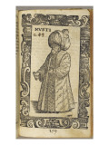 Livre de C. Vecellio : "Costumes anciens et modernes", Venise, 1589 Giclée-Druck von Cesare Vecellio