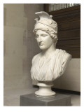 Buste de Rome casquée Reproduction procédé giclée