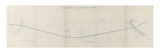 Projet de pont sous-marin pour la traversée de la Manche Giclée-Druck von Alexandre-Gustave Eiffel
