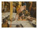 Calvary (fresco) reproduction procédé giclée par Andrea Mantegna