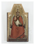 Saint Evêque (Saint Pierre ?) Giclée-tryk af Bernardo Daddi Saint Evêque (Saint Pierre ?) Giclée-tryk af Bernardo Daddi