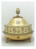 Cloche et support Giclee-trykk av Martin-Guillaume Biennais Cloche et support Giclee-trykk av Martin-Guillaume Biennais