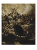 Apothéose de saint Thomas d'Aquin (modello) Lámina giclée por Gioacchino Assereto Apothéose de saint Thomas d'Aquin (modello) Lámina giclée por Gioacchino Assereto