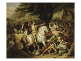 Bataille de Las Navas de Tolosa, 1212 Giclee Print by Horace Vernet