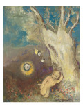 Sommeil de Caliban (Shakespeare, la Tempête, acte II, scène II) Reproduction procédé giclée par Odilon Redon