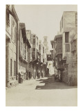 Le Caire, une rue Giclee-trykk av Henri Béchard Le Caire, une rue Giclee-trykk av Henri Béchard