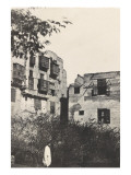 Le Caire, maison et jardin dans le quartier Franck (au premier plan : Gustave Flaubert) Lámina giclée por Camp Maxime Du