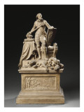 Henri IV foulant aux pieds l'hydre de l'anarchie (maquette) reproduction procédé giclée par Augustin Pajou