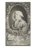 Honoré-Gabriel Riqueti  (1749-1791), comte de Mirabeau Giclée-Druck von Etienne Claude Voysard