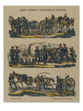 Armée d'Afrique: artillerie de montagne Lámina giclée Armée d'Afrique: artillerie de montagne Lámina giclée