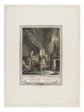 Le coucher Giclee-trykk av Abraham Bosse Le coucher Giclee-trykk av Abraham Bosse