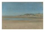 Maisons au bord de la mer Lámina giclée por Edgar Degas Maisons au bord de la mer Lámina giclée por Edgar Degas
