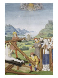Bréviaire du roi René II de Lorraine Giclee-trykk av Jean Bourdichon Bréviaire du roi René II de Lorraine Giclee-trykk av Jean Bourdichon