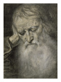 Tête de vieillard aux yeux clos Giclée-tryk af Giovanni Girolamo Savoldo Tête de vieillard aux yeux clos Giclée-tryk af Giovanni Girolamo Savoldo