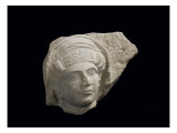 Head of a Woman Wearing a Turban and a Band of Silver Giclee Print