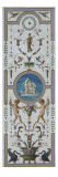Chambre à coucher de la Reine : Amour console  Psyché Giclée-Druck von Henri Joseph Redouté