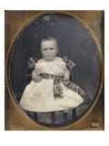 Bébé assis Reproduction procédé giclée par Rufus Anson