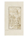 Apparition of the Virgin and Child with Many Saints Giclee Print by Francesco Solimena