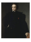 Victor Hugo Giclee Print by Louis Boulanger